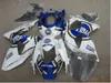 New hot Injection mold fairings for Suzuki GSXR1000 09 10 11 12 13 14 15 deep blue white fairing kit GSXR1000 2009-2015 OT42