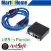 CNC USB para convertidor de interfaz de controlador MACH3 paralelo para portátil portátil # SM762 @SD