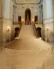 Vintage Castle Stairway Foto Backdrops Stehlampen Interior Palace Prom Party Hochzeitsfotografie Hintergründe für Studio