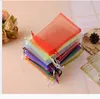 Pouches 35*50cm(13.78" x 19.69") 500pcs Box Organza Jewelry Pouch Gifts Bags For Ring Wedding Party Christmas Favor Gift Bags