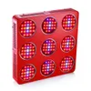 1890W Dubbelflis Full Spectrum LED Grow Light Hydroponics Greenhouse Plants Veg och Bloom Goldenring Growing Tent Panel Light Fixture