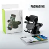 Uniwersalny 360 stopni Łatwy One Touch Car Mount Do iPhone X Max Handfree Smartphone Uchwyt Uchwyt Ssawka Puchar Kołyska Posiadacze stoiska z pakietem