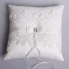 Wedding Ring Pillows 2019 Ny ankomst 9 olika spetsringbärare kuddar för bröllop och bröllopsdag 21cm21cm3277553