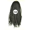 Marley tresse 18 pouces Afro crépus bouclés extension de cheveux synthétique afro cheveux bouclés crochet tresses cheveux armure brésil bolote2878932