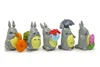 10pcsset mini totoro set di personaggi figure figure giocattoli per bambini toppers toppers decorazioni cartone animato film anime pvc action figura 6926130