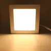 EDISON2011 Kwadratowy panel LED Light 24W Powierzchniowy zamontowany Downlight Oświetlenie LED Sufit W dół AC85-265V + Drube Darmowa wysyłka
