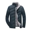 2015 осенью и зимняя куртка мужчины Wadded Pook Mens Утолщенные моды Управляющая одежда Повседневная одежда Мужской EURWWARE M-5XL Большой размер