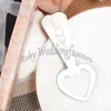 Gratis frakt 100pcs Kärlek Hjärta Flasköppnare Bröllop Favor Bridal Shower Anniversary Gifts Event KeepSake Bar Tools