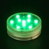 Luz de aquário de peixe LED colorido novo e barato com controle remoto submersível de peixe jarra de lâmpadas de iluminação de iluminação