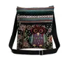 DHL50PCS Messenger Bags Dames Mini Flap Enkele Handtassen Cartoon Owl Gedrukt Canvas Sport Cross Body Bag