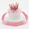 Accessoires de tête de fille bandeau bébé brillant mignon princesse enfants diadème bandeau cheveux bandeau enfants élastique couronne chapeaux