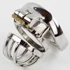 Chastity belt male male chastity stainless steel ball stretcher sex ring for men male chastity device cp2734399830