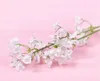 30 piezas se pegan en un jarrón de Gypsophila flores artificiales flores de mesa flores de seda falsas Babysbreath planta decoración de la boda en casa