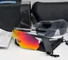 Nieuwe 3 lens mannen vrouwen gepolariseerd Volledige herziene fietsglazen fietssportmerk zonnebril buitenlucht Ev EvZero Sports Goggles3352639