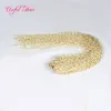 Blonde Hair Extensions Synthetisch Zizi Crochet Vlechten Haar Kinky Krullend Vlechten Micro Braid Haak Hair Extensions