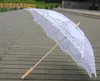 Battenburg Lace Parasol and Fan Sun Umbrella Set Bride Taille adulte Vintage