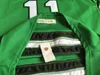 11 Zach Parise North Dakota Fighting Sioux College Hockey Jersey, Fighting Sioux Jersey Sys Och Broderi Toppkvalitet