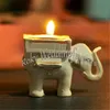 100PCS Good Luck Elephant TeaLight Holder Party Favors Wedding Givaways w/ Candle Inside Anniversary Gifts Party Table Supply