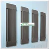 Black color with fireproof soundproof acoustic foam studio foam acoustic absorbersfor Recording Studio Music Rooms 4pcs size 120*30*7.5cm