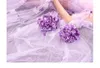 Maternity Pography Props Light Purple Maternity Gown Lace Flower fairy Dress Studio Pregnant Women Dresses Po Flower Shoot4276150