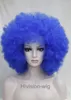 Красивый очаровательный модный 11 цветов афро парик пушистый косплей аниме карнавальные вечерние парики Hivision 60182156289