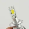 1 Set H7 72W 7600LM C6 LED Headlight 1224V Auto Slim Conversion Kit COB Chip 36W 3800LM Driving Fog Headlamp Bulb Replace HID Hal3324214