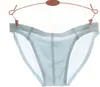 Mutande semplici di fascia alta Intimo maschile senza cuciture Intimo da uomo a vita bassa traspirante Slip bikini sexy a vita media 7 colori M L XL XXL XXXL