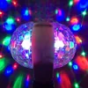 Laser lighting Mini Strobe Bulb Lamps LED DJ Stage Light RGB Full Color Home Party Auto Rotating Magic Effect Lights