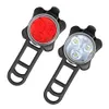 照明充電式ヘッドライトTaillightの組み合わせ、フロントとリアの自転車ライトセット、自転車ライト、2 USBケーブル、4モード、350lm、水