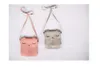 Baby Girls Coin Purses 10st / Lot Mode Söt Katt Handgjorda Barn Purses Handväskor Tjej Tassel Bag Lace Kitty Bag L008