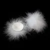 Feather Nipple Pasties täcker hudhäftande bröstkuddar Sexleksaker för kvinna vuxna produkter Erotiska vuxna spel SM Toys 07012079108