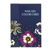 Профессиональный 180 цветов Nail Art Color Book Chart салон акриловый гель советы дисплей Card Book Chart с советы Nail Art набор
