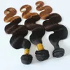 Fasci di capelli Ombre Body Wave Brasiliani 1b / 4/27 Capelli umani colorati