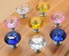 30mm Crystal Glass Diamond Door Handles Home Kitchen Cabinet Cupboard Drawer Pulls Wardrobe Knobs Hardware