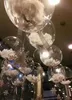 24 inç temizle folyo helyum hava balonları yaratıcı bobo balonlar düğün duş nodmas yeni yıl doğum günü partisi dekor şeffaf baloons çocuklar oyuncak