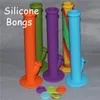 Silikonowe Waterpipes Bongs Silikonowy Drum Bulgs Iilikonowy Wazon Wax Jar Darmowa Wysyłka