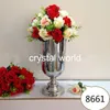 Mental Flower Stand Centerpieces, Stående Vase Wholesale Walk Way