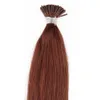 16"-24" #613 I tip Hair Extensions Human platinum blonde tangle-free i tip Pre bonded Keratin Hair extensions 0.5g s 100s pack