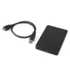Freeshipping USB 3.0 do 2.5 "SATA 3.0 Obudowa HDD Narzędzie zewnętrzne W / Case dla dysku twardego SSD