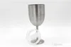 10oz goblet 10oz WINE GLASS Stainless Steel wine Cup Tumbler 300ml Vacuum insulation double wall vacuum insulation