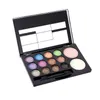 WholeWaterproof Glitter Smoky Eye shadow Blush Makeup Palette Powder Set 14 Colors5950480