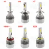 1 Set 72W 7600LM COB Puce C6 Phare LED 36W 3800LM H1 H3 H4 H7 H8 H9 H11 9005 9006 9012 9004 9007 H13 Voiture LED Phare Ampoule