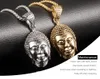 Gold / Silver Buddha Colar Pingente de Aço Inoxidável Jóias para Homens Presentes Com Corrente Livre 22 '* 3mm Rolo Chain