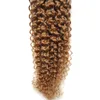 brazilian virgin hair honey blonde 1PCS/LOThoney blond brazilian hair weave