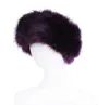 10 colors Womens Faux Fur Headband Luxury Adjustable Winter warm Black White Nature Girls Earwarmer Earmuff2862871