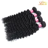 Billiga 7a brasilianska mänskliga hår Deep Wave Bunds Indian Hair Extension High Quality Brasilian Virgin Human Hair Deep Weave Natural 3600091