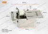 MY32A Handle Stainless Food Processing Equipment steel sausage knotting machine, casings binding machine,smoked