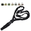 Utomhus Sport Army Jakt Camo Gevär Skytte Paintball Gear Airsoft Strap Gun Lanyard Enkeltpunkt Taktisk Sling SO12-004