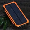 Carregador de lâmpadas solares, portátil 15000mAh carregador de bateria Dual USB telefone carregadores banco de potência Backup com 6 lanterna LED