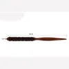 Pro Salon Hair Brush Wood Handle Fluffy Bristle Comb Dish Hairdressing Hairstyle Barber Scalp Massage Hair Styling Tool